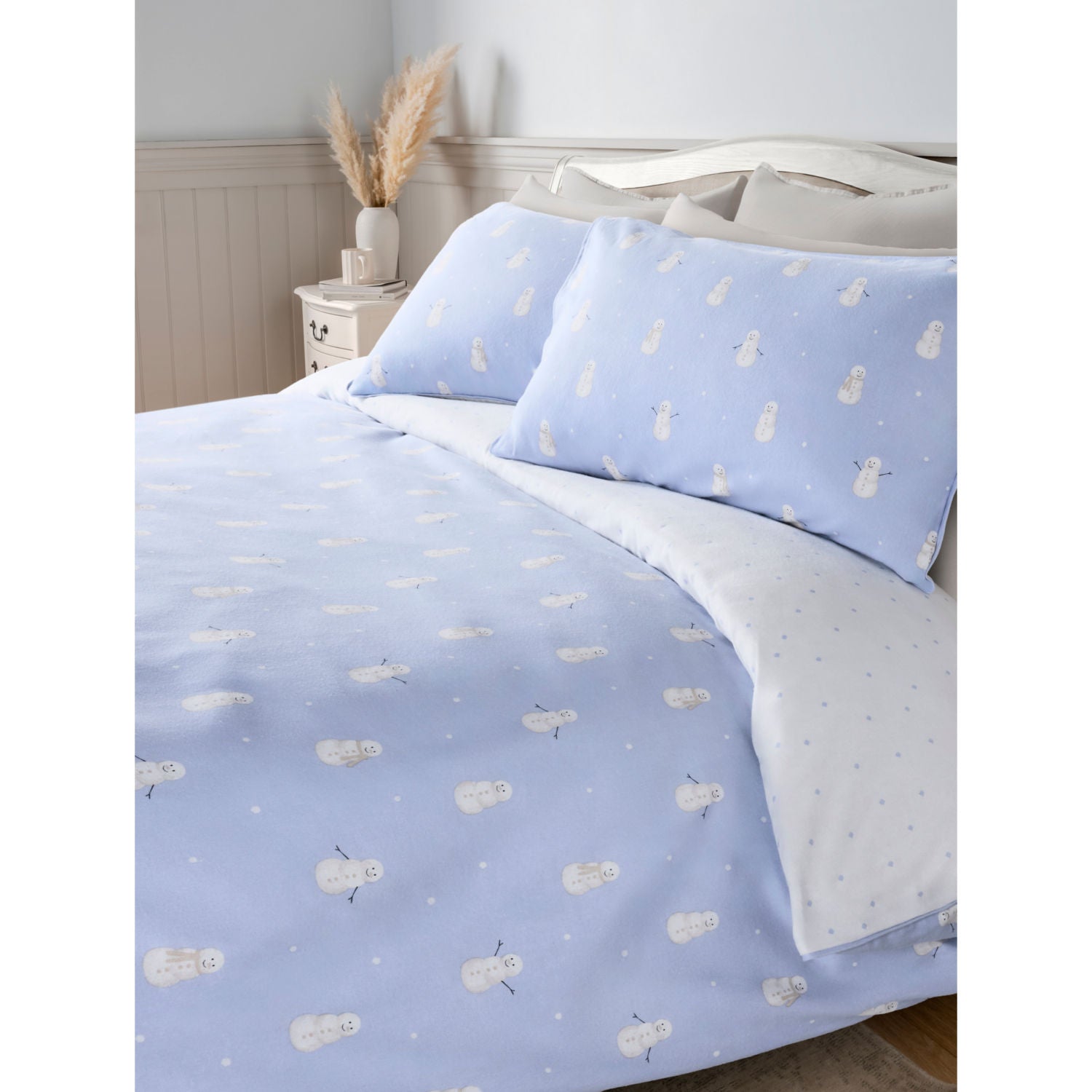 Stacey Solomon snowman reversible duvet set single, imported from the UK