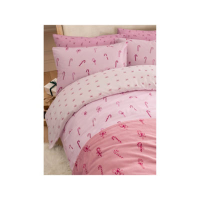 George Home candy cane double duvet (British brand)