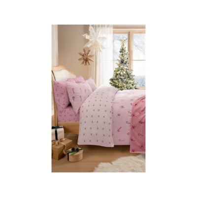 George Home candy cane double duvet (British brand)