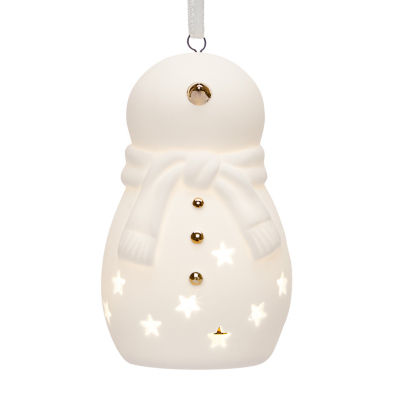 Stacey snowman light-up bauble - British product