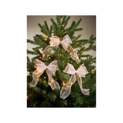 GH pink bow clips set of 3 13x20cm (British brand)