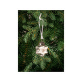 Silver mini glass baubles set of 24, imported from the UK