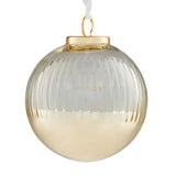 GH glass bauble with gold ombre detailing (British brand)