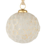 Detailed honeycomb bauble 10cm, UK version