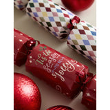 Musical Christmas crackers set of 8 - British product