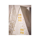 GH large white ceramic light-up house (British brand)