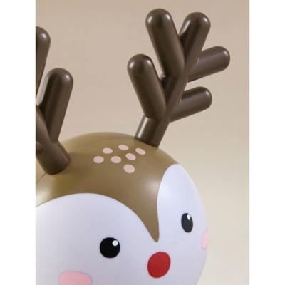 GH light up reindeer decoration, multi-coloured (British brand)