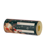 Christmas sticker roll red 75pk, imported from the UK