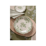 Stacey Solomon green and white rose dinner plate 26.5cm - British product