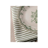 Stacey Solomon green and white rose side plate 18.5cm - British product