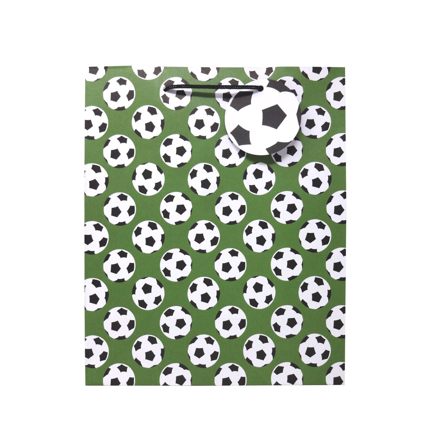 Football large paper gift bag, imported from the UK