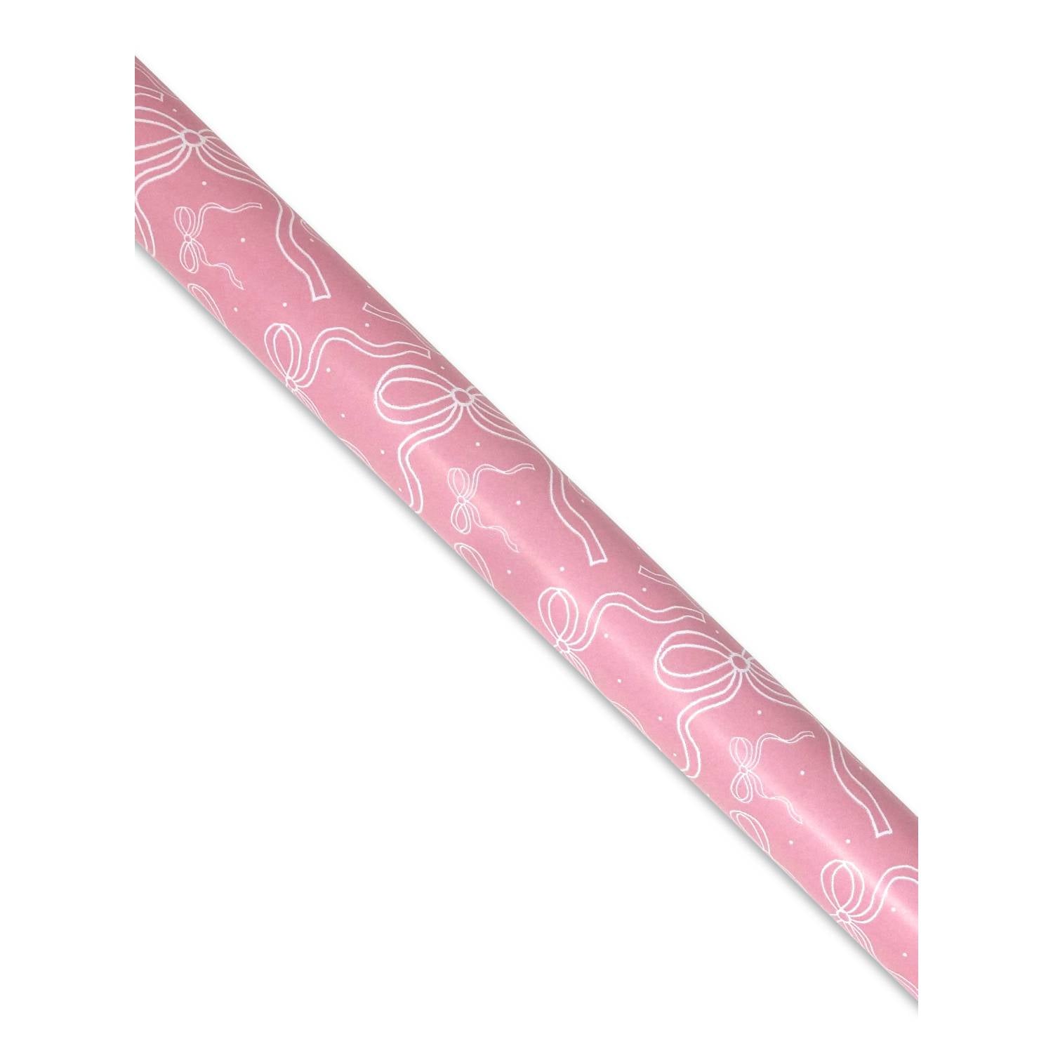 Pink Bow roll wrap 3m x 70cm, UK version