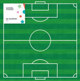 Football pitch napkins 20pk 33x33cm (British brand)