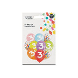 Party balloons 10 pack, imported from the UK