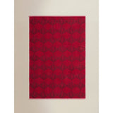 Red & White festive baubles bath sheet 100x150cm, imported from the UK