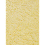 Bath mat pale yellow super-soft cotton (British brand)