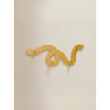 Yellow Wiggle bathroom hook MDF 39x6x16 cm - British product