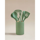 Silicone 7-piece utensil set (British brand)