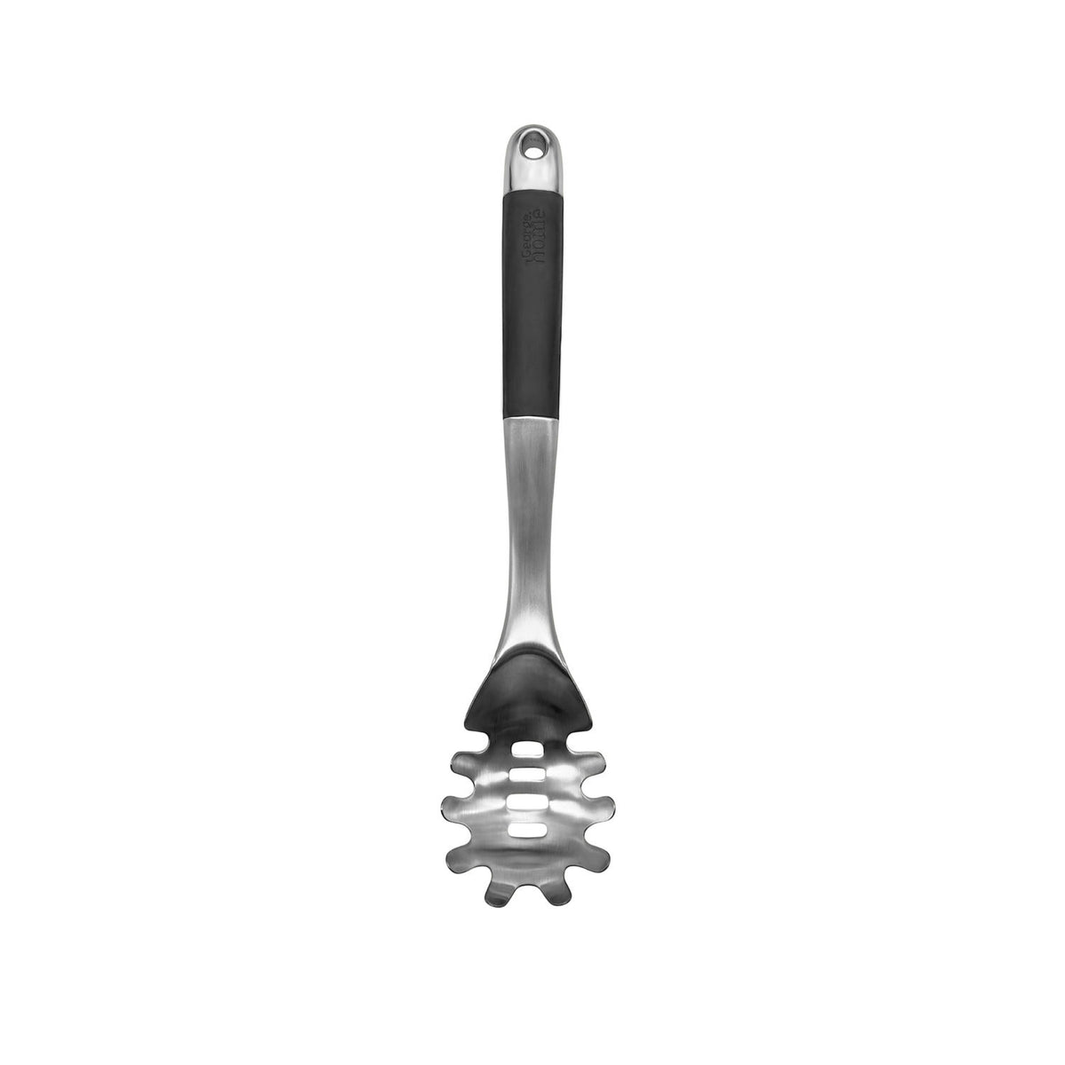 Spaghetti spoon with single serve hole, dishwasher safe - British product