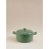 Green stockpot 26cm cast aluminium, imported from the UK