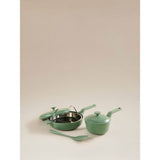 3-piece all-in-one pan set with steamer, imported from the UK