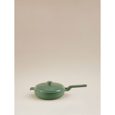 3-piece all-in-one pan set with steamer, imported from the UK