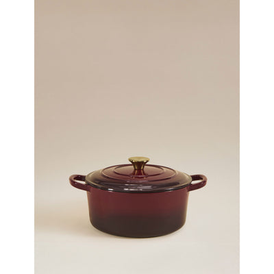 ASDA George Home Burgundy Cast Iron Stockpot- Buy online at McGrocer