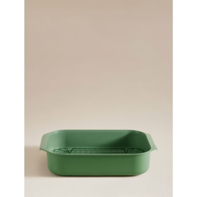 Green All In One Grill Pan cast aluminium, imported from the UK