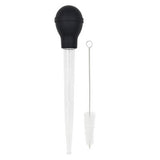 Baster kitchen basting tool with cleaning brush - British product