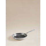 Brushed stainless steel frying pan 25cm - British product