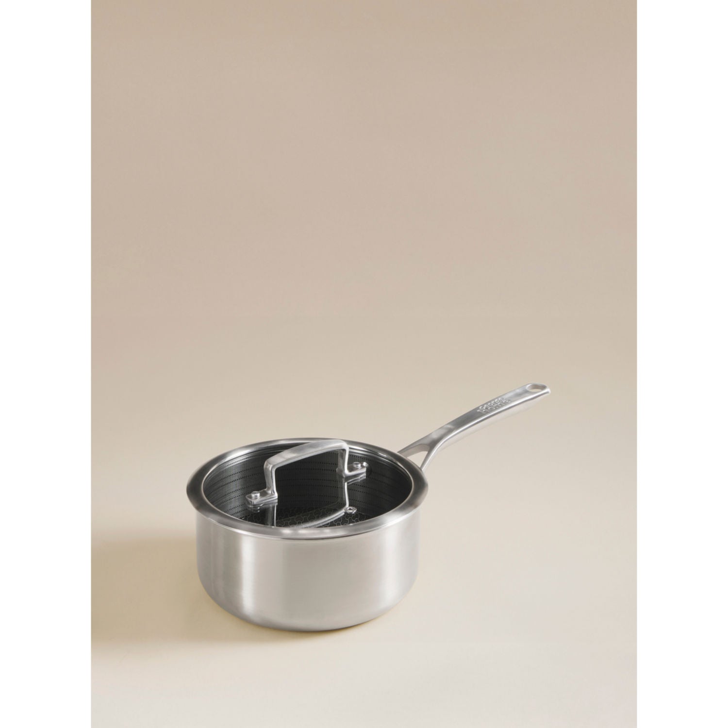 Hybrid stainless steel saucepan 18cm (British brand)
