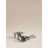 George Home 4-piece stainless steel pan set - British product