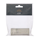 Silver sticker roll 75pk imported from the UK