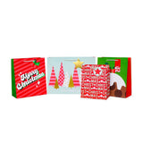 Christmas gift bags 4 pack festive print - British product