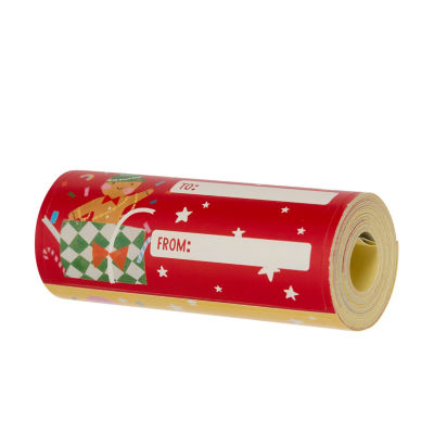 Kids sticker roll 75 pack paper stickers, UK version