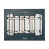 8 silver Christmas crackers (British brand)