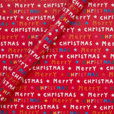 Merry Christmas rollwrap 8m, imported from the UK