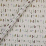 3.5m Christmas tree print wrapping paper roll (British brand)