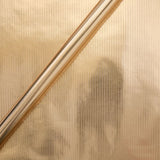 Gold ribbed foil rollwrap 3.5m, UK version
