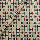Harlequin harlequin print Christmas rollwrap 3.5m (British brand)
