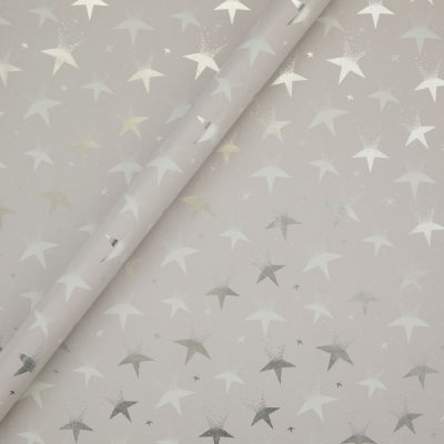 Silver stars roll wrap 3.5m, UK version