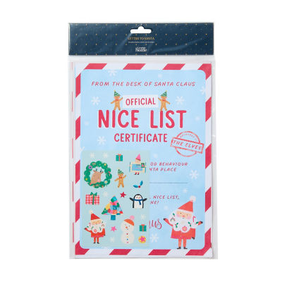 Letter To Santa writing paper, British product
