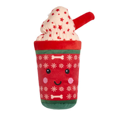 Plush Puppachino squeaker toy, imported from the UK