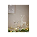 GH ceramic deer white set of 2, imported from the UK