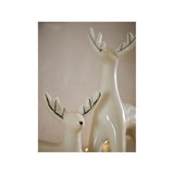 GH ceramic deer white set of 2, imported from the UK