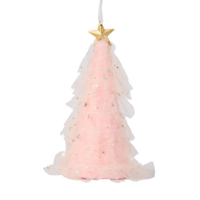 GH lace bauble Christmas decoration 10x10x16cm - British product