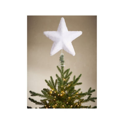 GH tree topper white faux fur, UK version