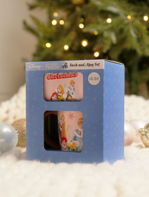 Princess mug and sock set gift, imported from the UK