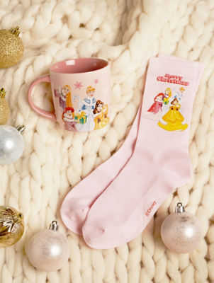 Princess mug and sock set gift, imported from the UK