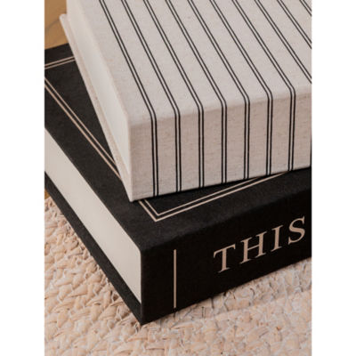 Stacey Solomon storage books green set of 2 (British brand)